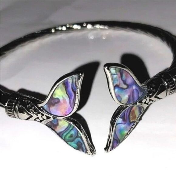 Vintage women's Mermaid Tail Bracelet - Picture 5 of 6